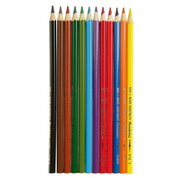 УЦЕНКА Карандаши акварельные набор 12 цветов, Koh-i-Noor Mondeluz 3716