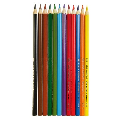 УЦЕНКА Карандаши акварельные набор 12 цветов, Koh-i-Noor Mondeluz 3716