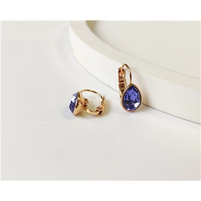 Серьги с кристаллами Swarovski
