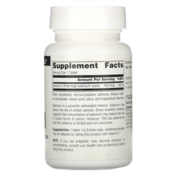 Source Naturals, селен, 100 мкг, 250 таблеток