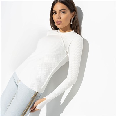 Лонгслив двусторонний, Роковое признание (вайт)