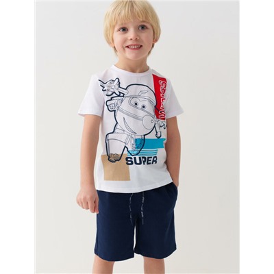 Комплект трикотажный для мальчиков: фуфайка (футболка), шорты