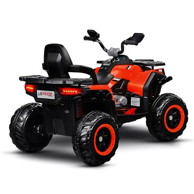 Электромобиль детский "Квадроцикл" (цвет черно-красный)