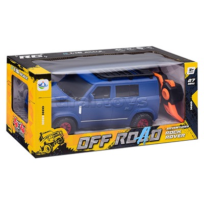 Машина "Внедорожник" дым р/у, 27 MGz, в коробке