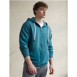 Худи из премиального футера на молнии