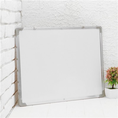 Доска двусторонняя, пробковая и магнитно-маркерная, 60×45 см