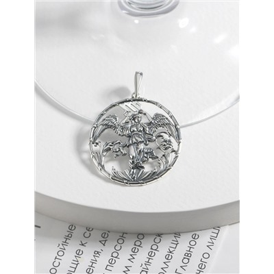 Подвеска из серебра родированная - Дева 925 пробы П-0309р