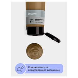 Акриловая краска 110 мл "Студия" умбра натуральная, в тубе 2802110609 Гамма