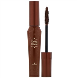 Koji, Dolly Wink, Long & Volume Mascara, Brown, 0.3 oz (8.5 g)