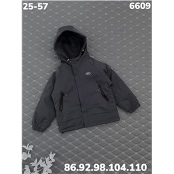 Куртка 6609 т.серый