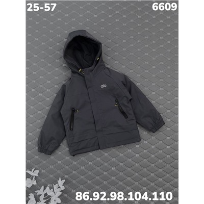 Куртка 6609 т.серый