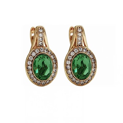 Серьги с кристаллами Swarovski