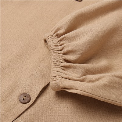 Комбинезон женский MINAKU: Casual Collection, бежевый, размер 48