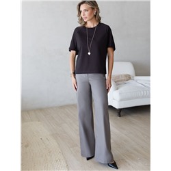 Футболка из тонкого премиального футера с эластаном