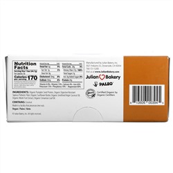 Julian Bakery, Pegan Thin, протеиновые батончики, имбирное печенье, 12 батончиков, по 64,7 г (2,28 унции) каждый