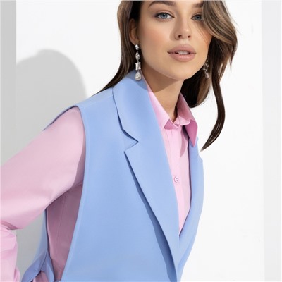 Жилет, Сама себе босс (sky blue)