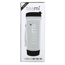 Teami, Tumbler On-the-Go, Black, 20 oz