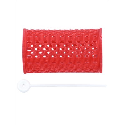 Dewal Бигуди пластиковые для волос RMHR-1, красный, d 38 мм, 12 шт. 2122