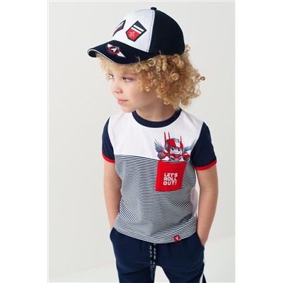 Кепка текстильная для мальчиков PLAYTODAY, 1239716