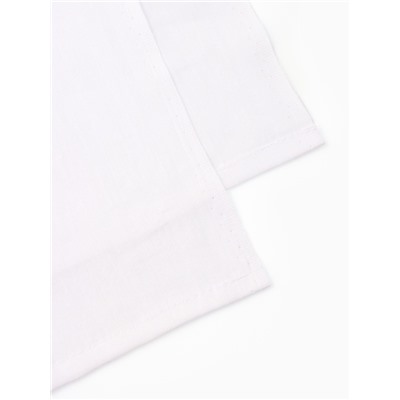 Простыня 1.5-спальная, 150×215 см, хлопок 100%, бязь отбеленная 100 г/м²