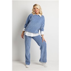 Брюки женские  153В/08/Джинсовый