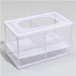 Отсадник большой, 26×15×15 см, с перегородкой и пластиковым дном