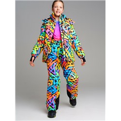 Комплект текстильный с полиуретановым покрытием для девочек: куртка, брюки