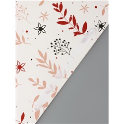 Пакет подарочный новогодний ламинированный горизонтальный «Праздник в лесу», 49×40×19 см