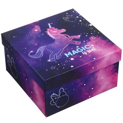Набор коробок 5 в 1 Unicorn, 14×14×8.5 - 22×22×12.5 см