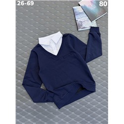 Джемпер 80 белый