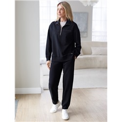 Брюки из петельчатого футера-трехнитки