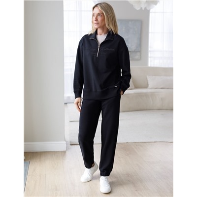 Брюки из петельчатого футера-трехнитки