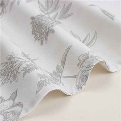 Пододеяльник 1.5-спальный SL Home Flowers, 150×220 см, сатин