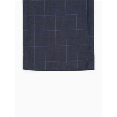 Брюки женские в клетку MINAKU: Classic, синие, размер 48