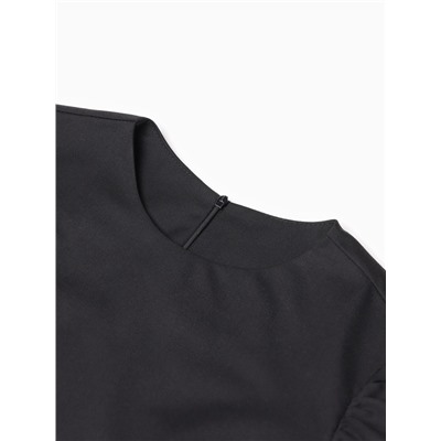 Платье мини женское MINAKU: Casual Collection, чёрное, размер 44