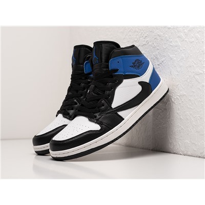 Кроссовки Nike Air Jordan 1 Mid x Travis Scott