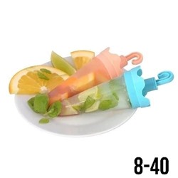 Форма для мороженого Мультидом Яркие зонтики, 6 ячеек.