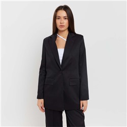 Пиджак женский однобортный MIST, размер 50, чёрный