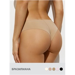 Omsa Трусы 2. OmD 2612B Invisible Brasiliana (лазерная обработка края), PA