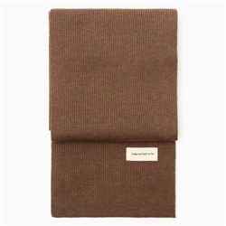 Шарф женский MIST, кофейный, 21*140 см