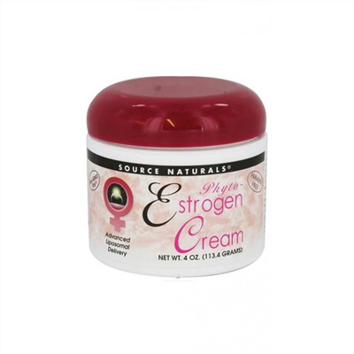 Source Naturals, Крем с фитоэстрогенами, 113,4 г (4 унции)