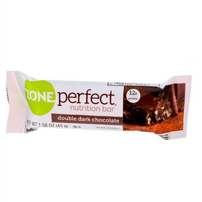 ZonePerfect, Питательные батончики, двойной темный шоколад, 12 батончиков, 1,58 унции (45 г) каждый