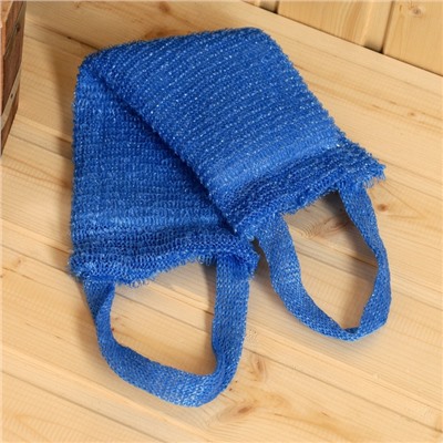 Набор для бани «Настоящий мужской отдых», 5 предметов: портфель, шапка, рукавица, мочалка, коврик