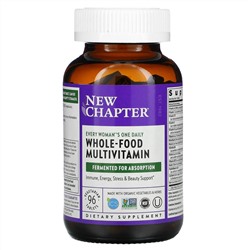New Chapter, Every Woman's One Daily Multi, 96 вегетарианских таблеток