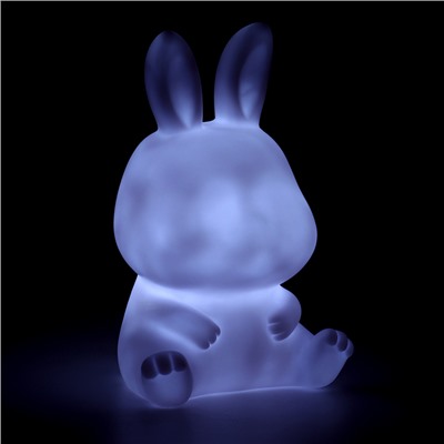 УЦЕНКА Алмазная мозаика на ночнике для детей «Милый зайчик»