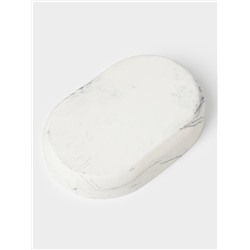 Аксессуары для ванной «Стиль», 4 предмета, мыльница, дозатор для мыла, 2 стакана, белые