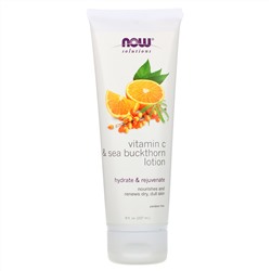 Now Foods, Лосьон с витамином C и облепихой, 8 жидких унций (237 мл)