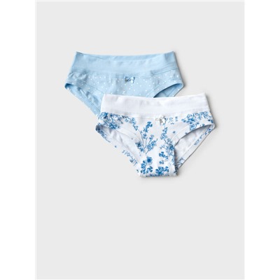 Трусы трикотажные для девочек, 2 шт в комплекте