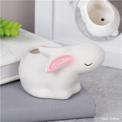 Кашпо Кролик 10х6,7х6 / XN04 /уп 120/