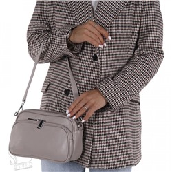Сумка женская кожаная 8545VG l.gray Vitelli Grassi